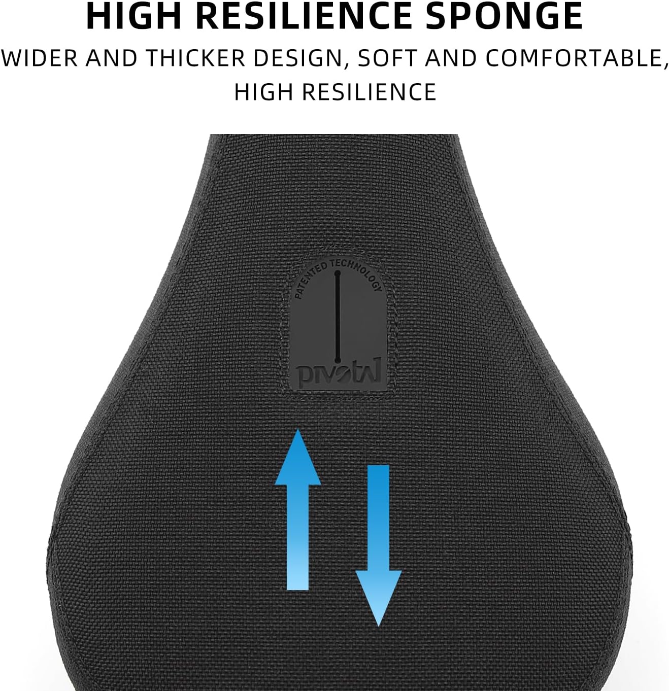 BMX Bike Seat and Seatpost Set Lightweight Durable 25.4mm 27.2mm Universal BMX Parts