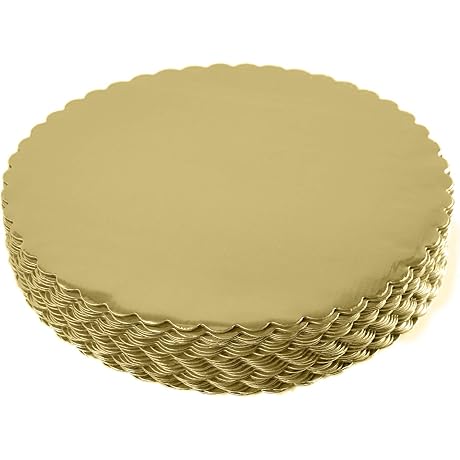 Craft Essential Crafty Cakes Gold Cake Boards: Pack of 15