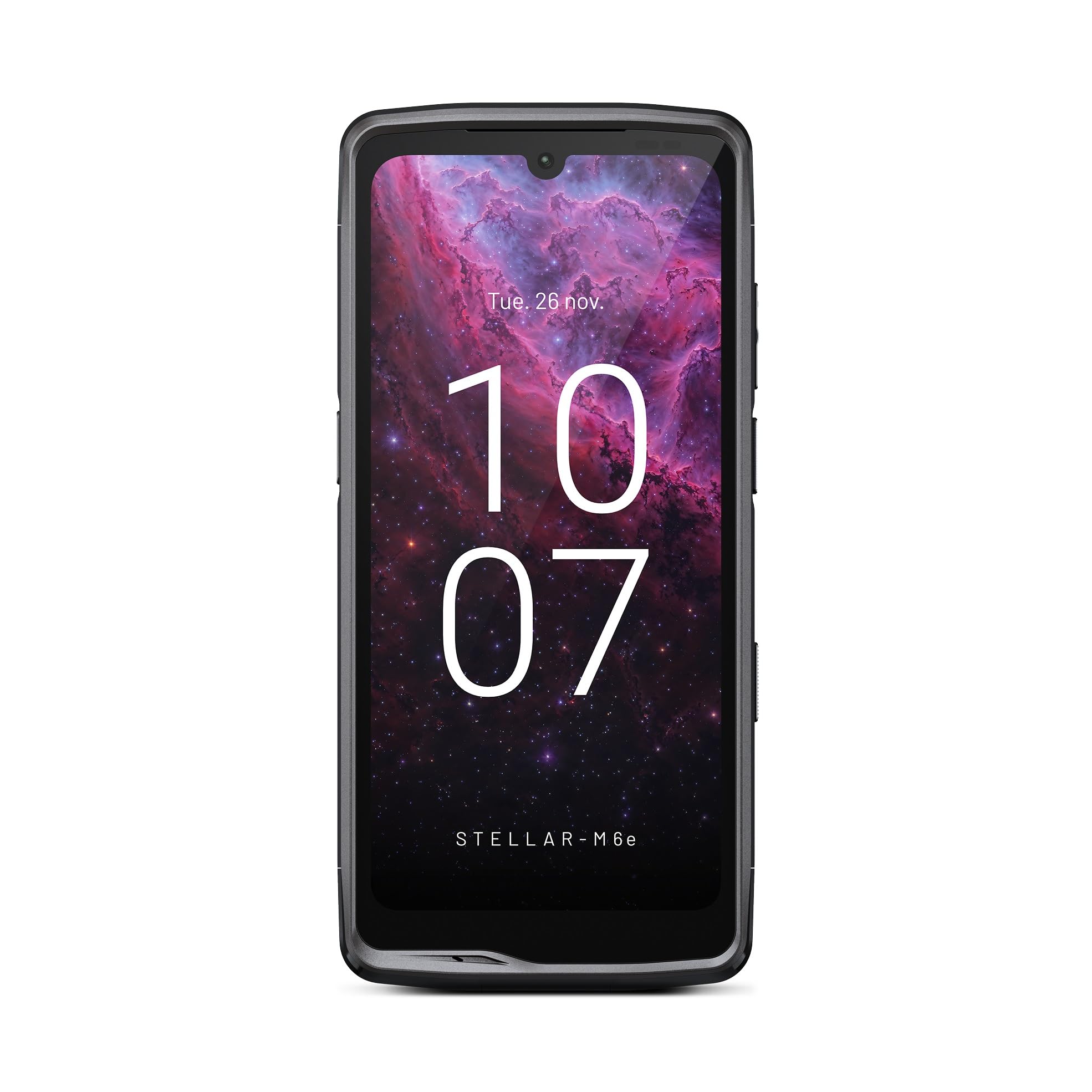 CROSSCALL Smartphone Stellar-M6E (5G - Écran 6,1 Pouces - 50 MP - Nano SIM/eSIM - Android 14 - Noir)