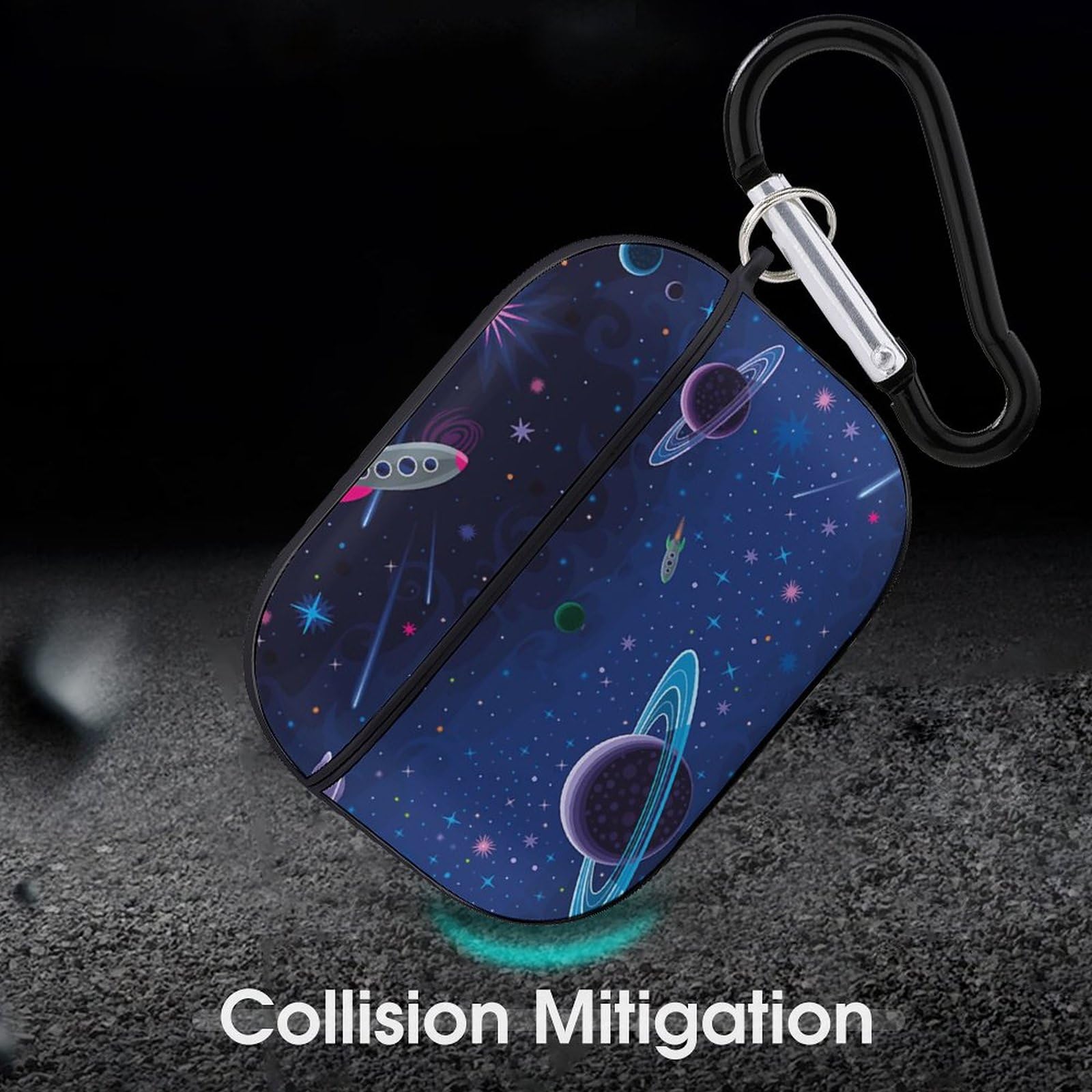 Amazon | AirPods Proケース ギャラクシー 星空 ロケット AirPods Pro