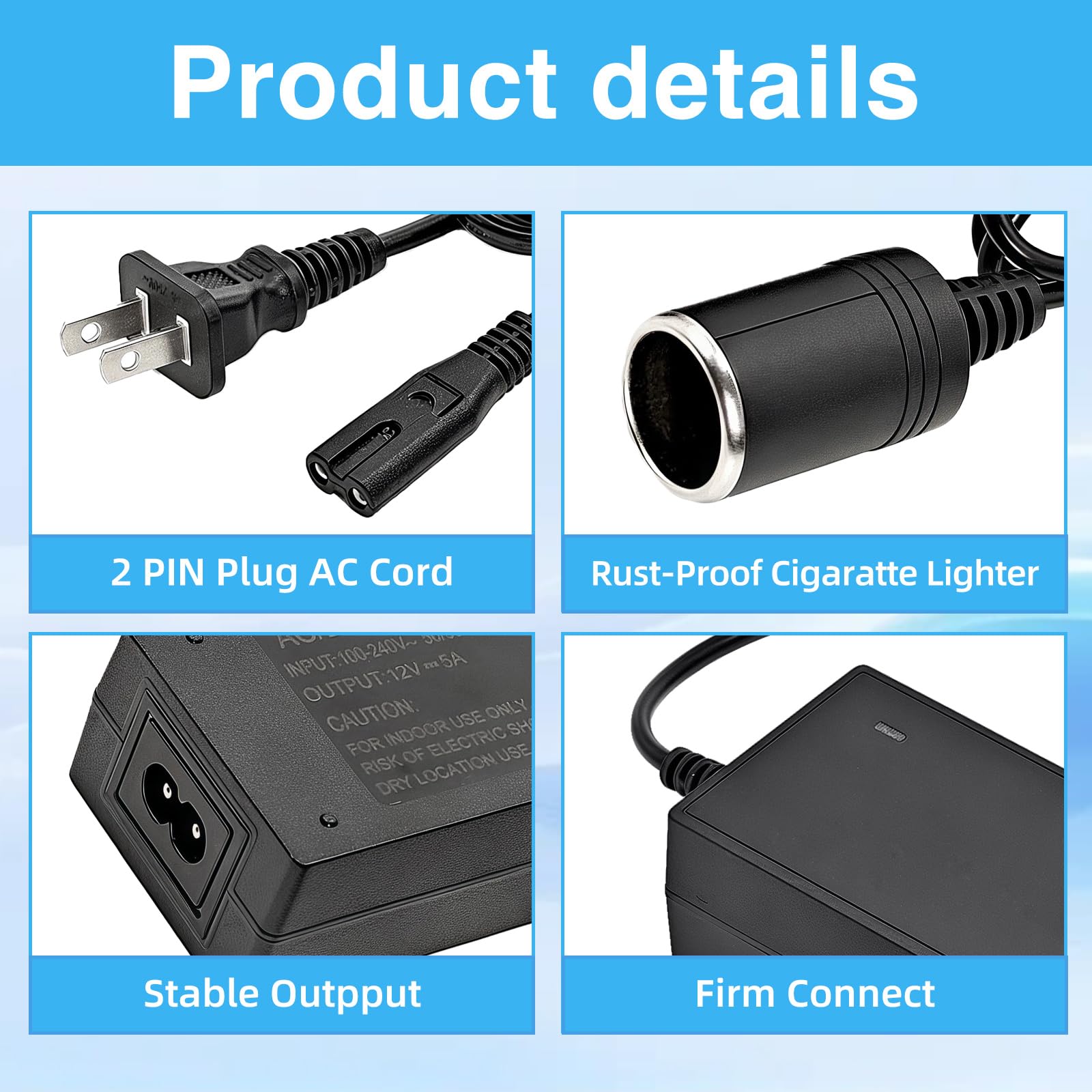 coleman cooler plugs into cigarette lighter Amazon.com: 12V 5A Power Adapter Converter for Coleman Electric Cooler  5232D640T Thermoelectric Cooler 120 Volts to 12V DC Car Auto Boat RV Cigarette  Lighter Plug Socket Power Supply Cord PS : Sports