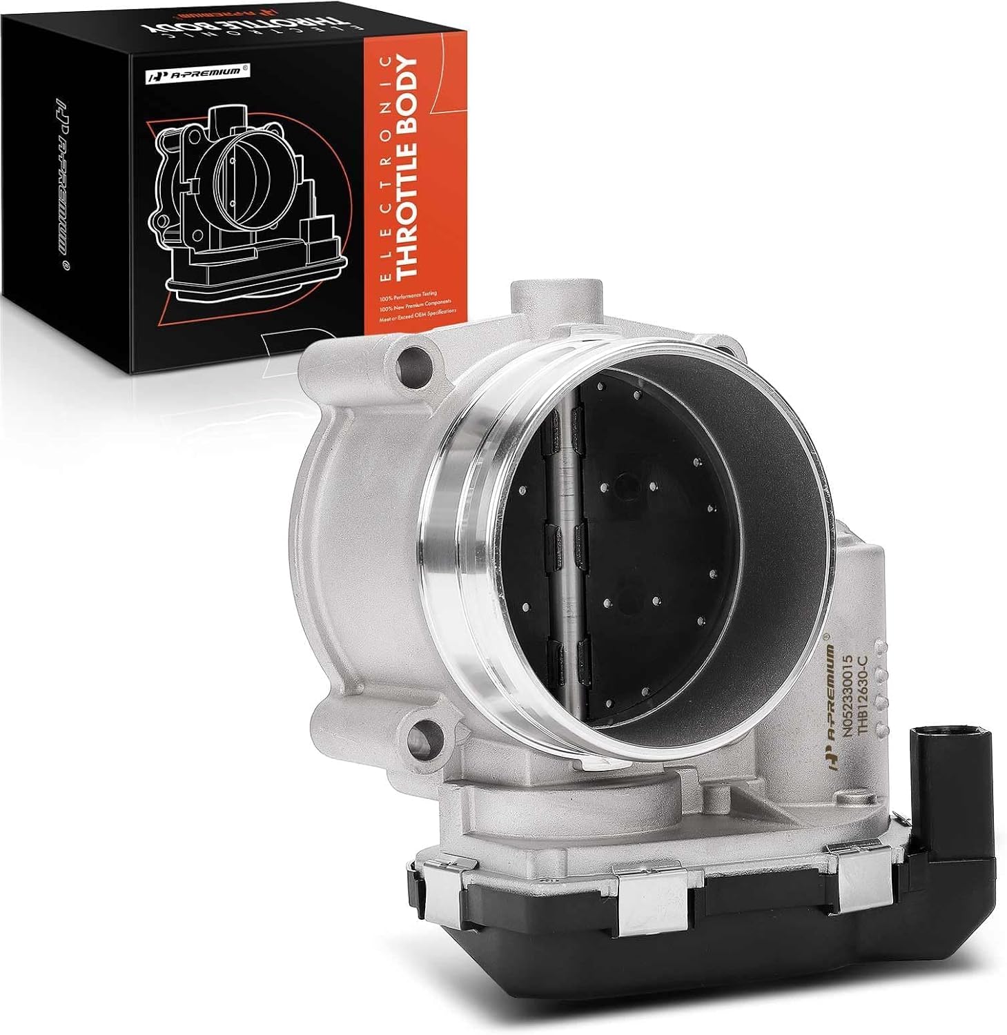 A-Premium Electronic Throttle Body Assembly Compatible with Volkswagen Passat 2012-2018, Passat CC 2009-2012, Atlas 2018-2021, CC 2009-2017, Touareg 2008-2017 & Audi Q7 2007-2010, 3.6L