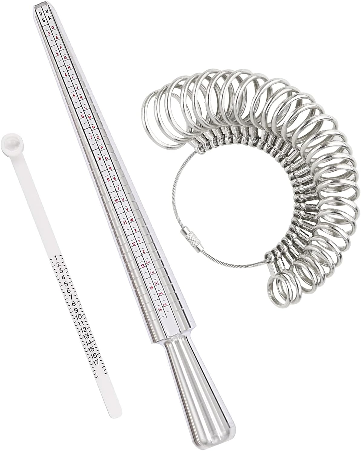 TANJIN Metal Ring Sizing Mandrel 013 US Size Finger Ring