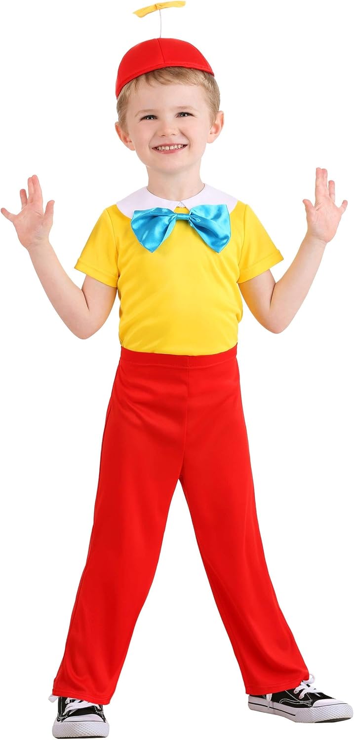 Tweedle Dee Dum Twins Toddler Costume - Shirt, Pants, Hat, Bow Tie