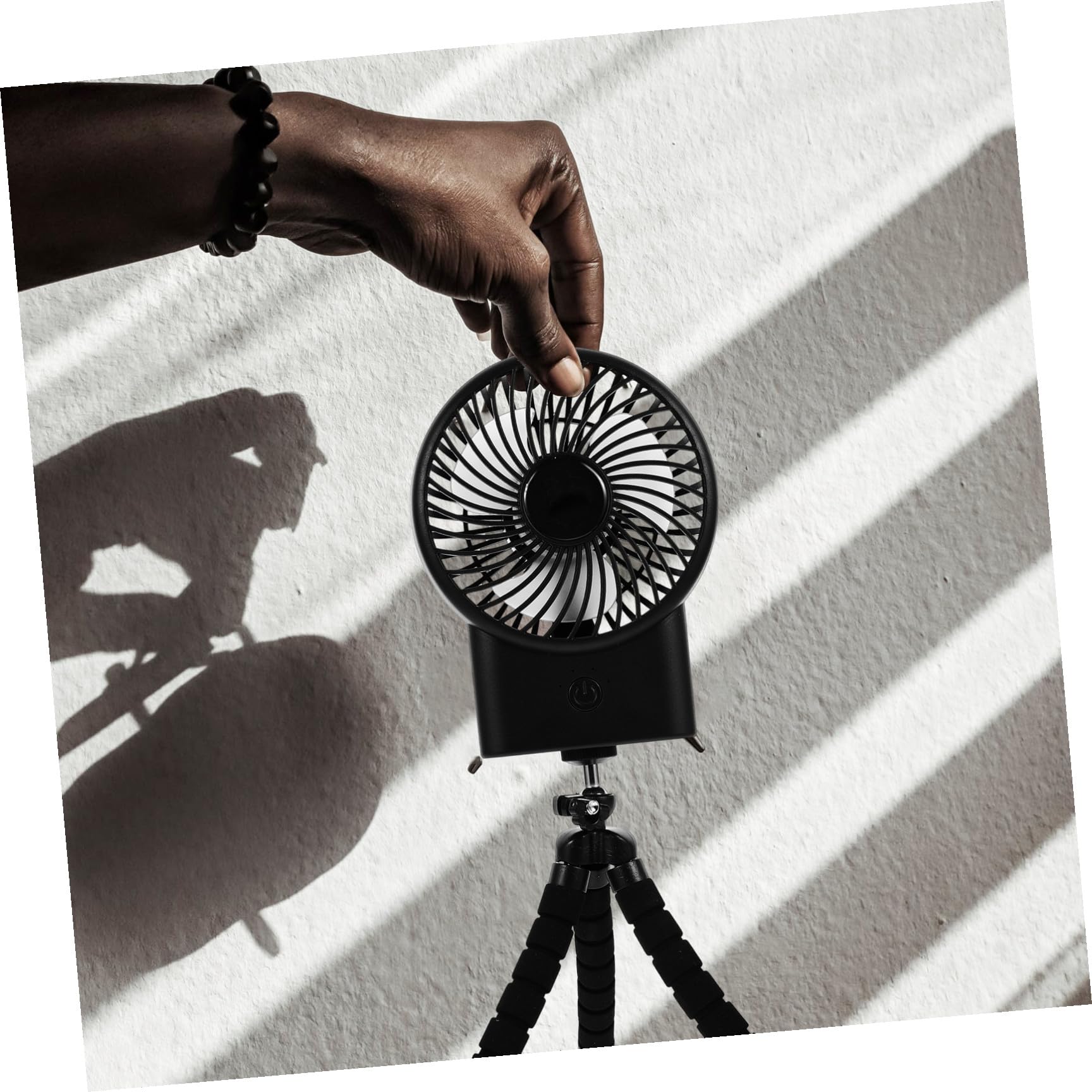 jojofuny 4piezas Ventilador Portátil Recargable Usb Para Cochecito De Silencioso y Para y Bolsos