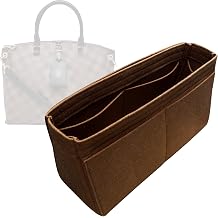 Organizer for Odeon Tote PM | MM, Handmade Felt Insert PM, HotPink