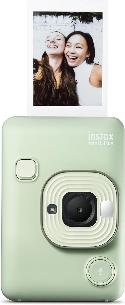 Fujifilm Instax Mini LiPlay Instant Camera/Smartphone Printer INS LIPLAY C Green VN