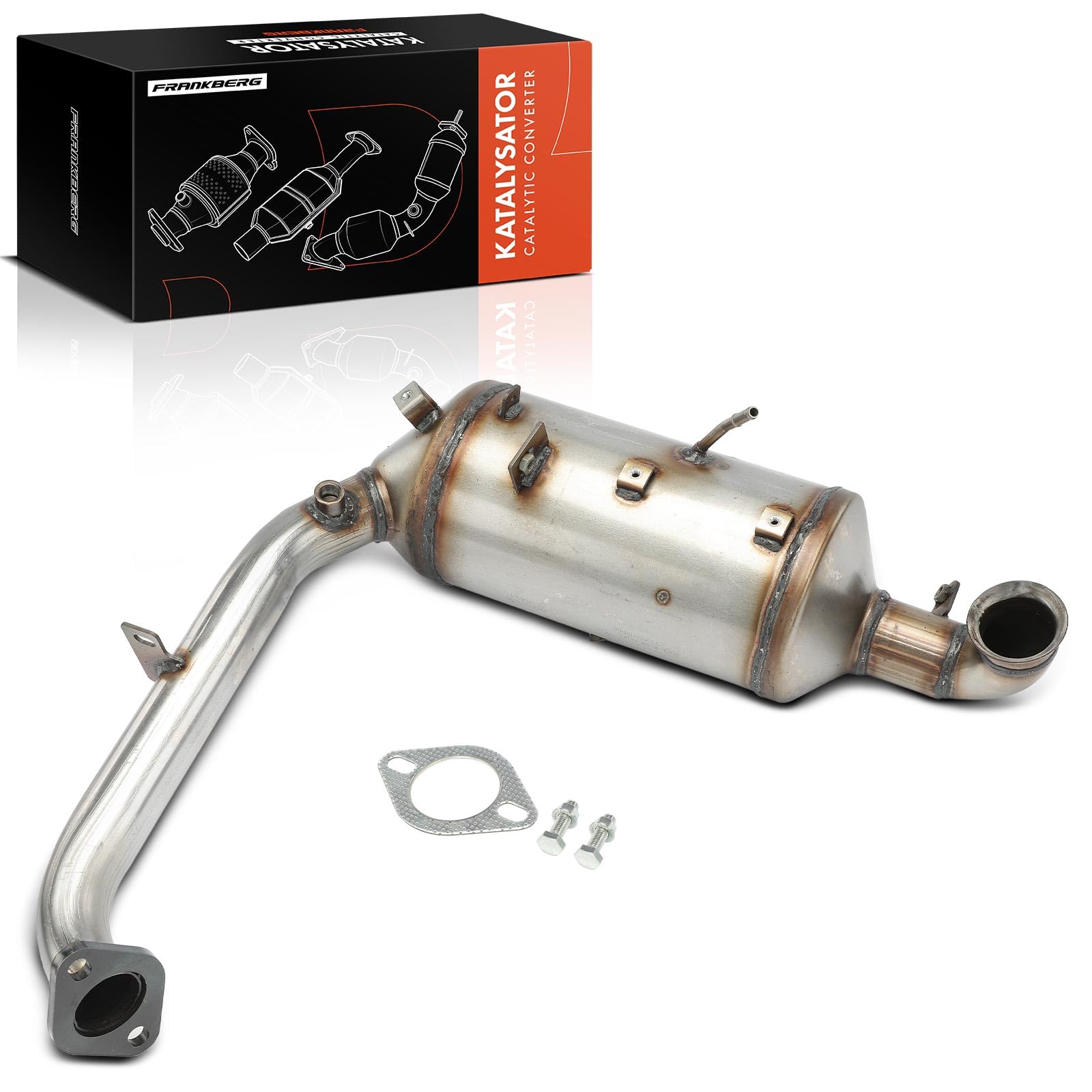 Frankberg Filtro de partículas diésel (DPF) 36002208 | Compatible con: S80 II 124, Torneo Focus II DA DS FFS, Focus II Saloon DB DH FCH, Focus II DA DP HCP, 3 BL, S40 II 544