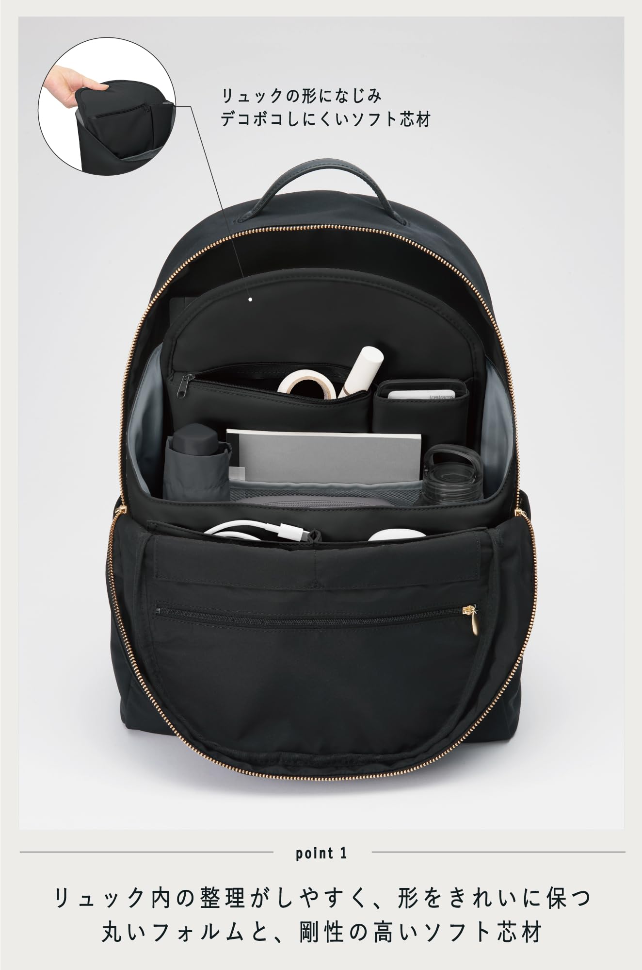 Amazon.co.jp: 【Amazon.co.jp限定】コクヨ バッグインバッグ リュック 