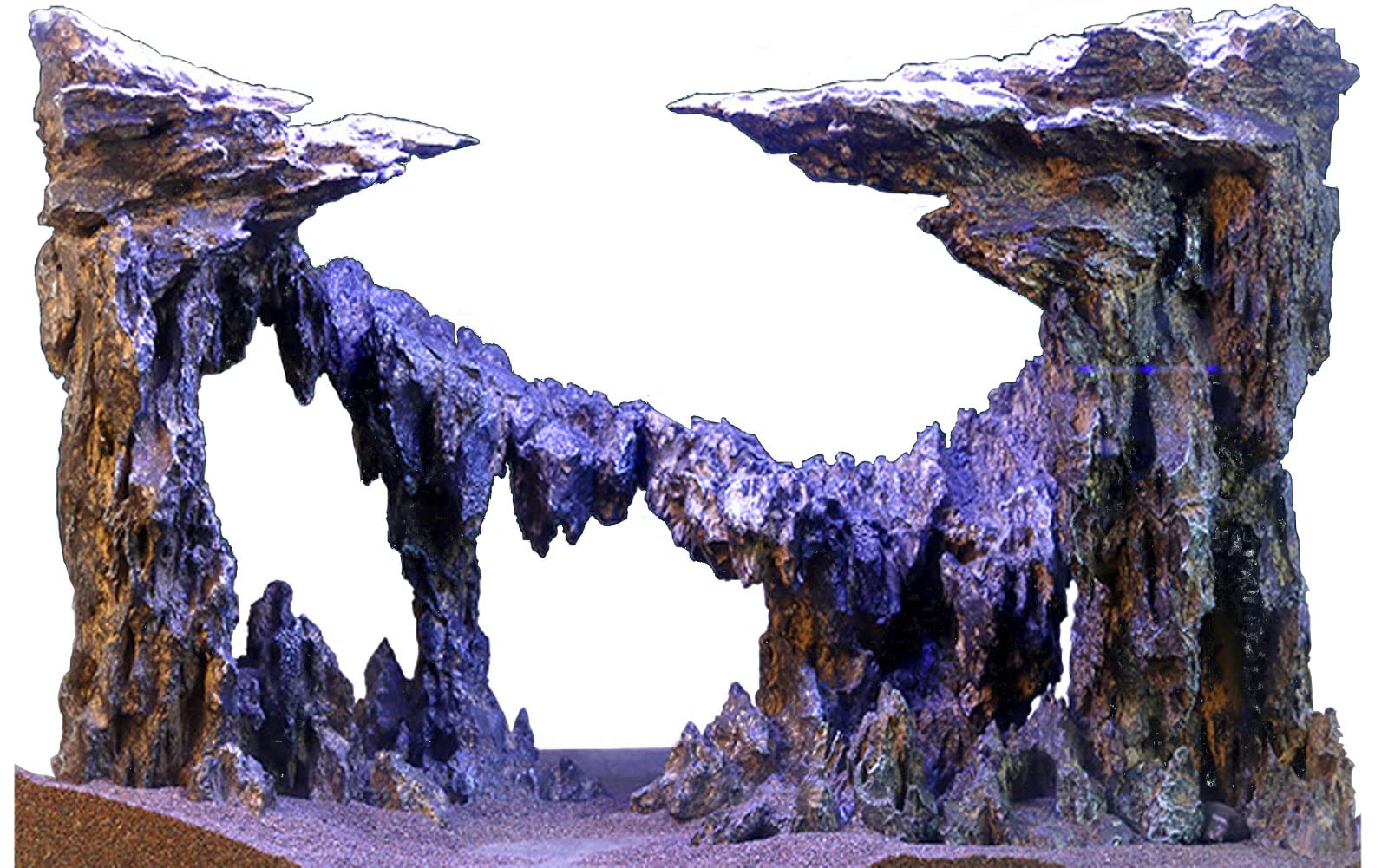 Amazon | アクアリウム オーナメント 洞窟 隠れ家 シェルター 石