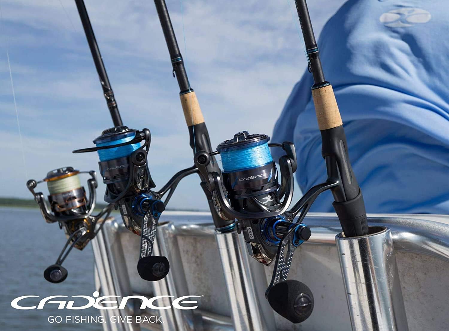 Spinning Reel,CS10 Strong Premium Magnesium Frame Fishing Reel with 11 Durable & Corrosion Resistant Bearings for Saltwater or Freshwater,Super Smooth Powerful Reel with 36LBs Max Drag 6.2:1