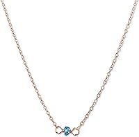 Vista 138 de Gargantilla de piedra natal – Regalo de cumpleaños, regalo para niña, mujer, amiga, hija, esposa, mamá, ella, joyas de piedras preciosas para uso