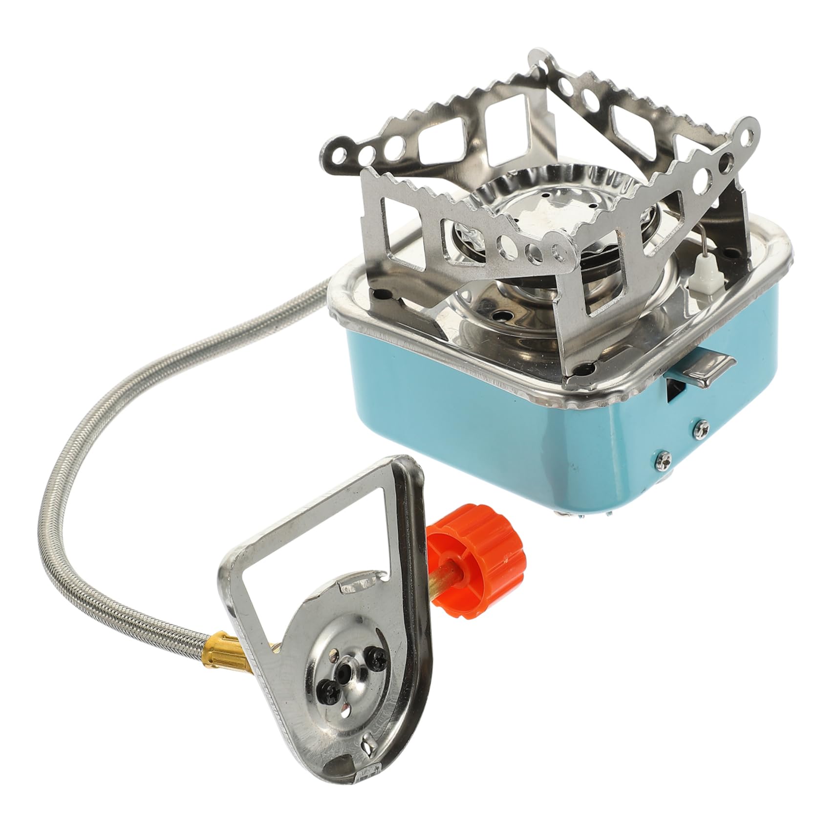 Amazon.com: DOITOOL folding portable gas stove foldable gas stove titanium  camping supplies outdoor camping gas stove folding gas stove on foot  Cassette furnace Small gas stove Gas stoves Buckle iron : Appliances