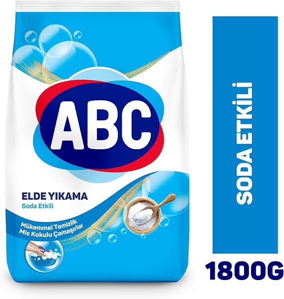 ABC DETERJAN Toz Soda Etkili 1800 Gr