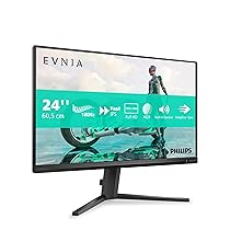 PHILIPS Evnia 24M2N3200S – Monitor da gioco FHD da 24 pollici, 180 Hz, 0,5 ms, FreeSync Prem., G-Sync comp. (1920×1080, HDMI 2.0, DisplayPort 1.4) nero-grigio