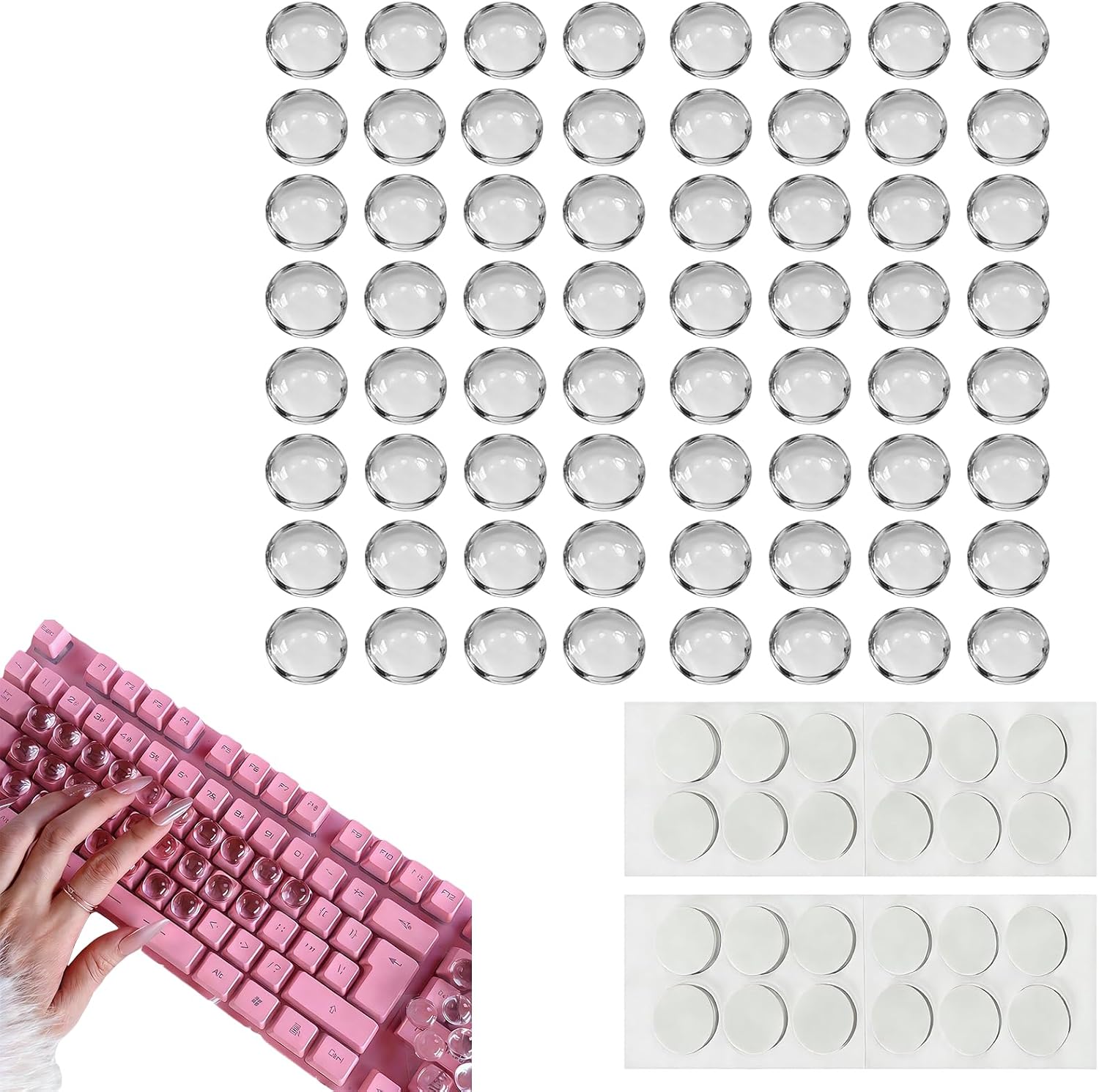 Raised Keyboard Stickers Laptop Accessories