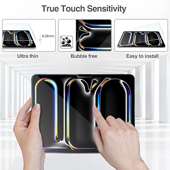 ProCase 2+2 Pack Screen Protector for iPad Pro 13