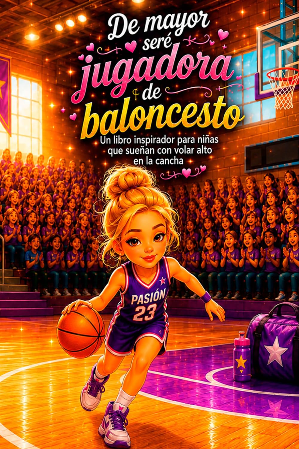 De mayor seré jugadora de baloncesto: Un libro inspirador para niñas que sueñan con volar alto en la cancha