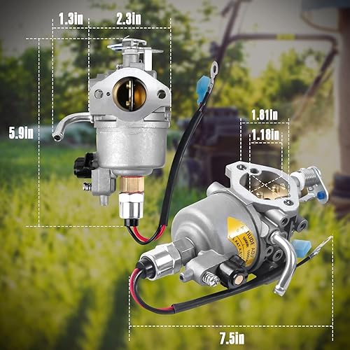 Miniatura 6 de Carburador de repuesto de piezas del generador Onan 4000 para generadores Onan MicroQuiet de 4000 vatios para 4KYFA26100K KYFA26100P ky-26100r