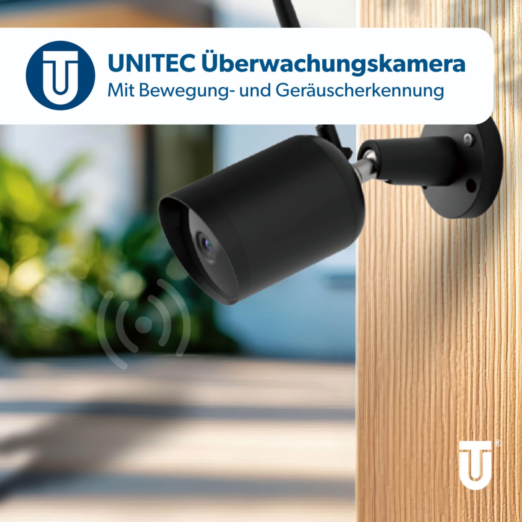 Unitec WIFI bewakingscamera voor outdoor | BEVEILIGINGSCAMERA | Wij