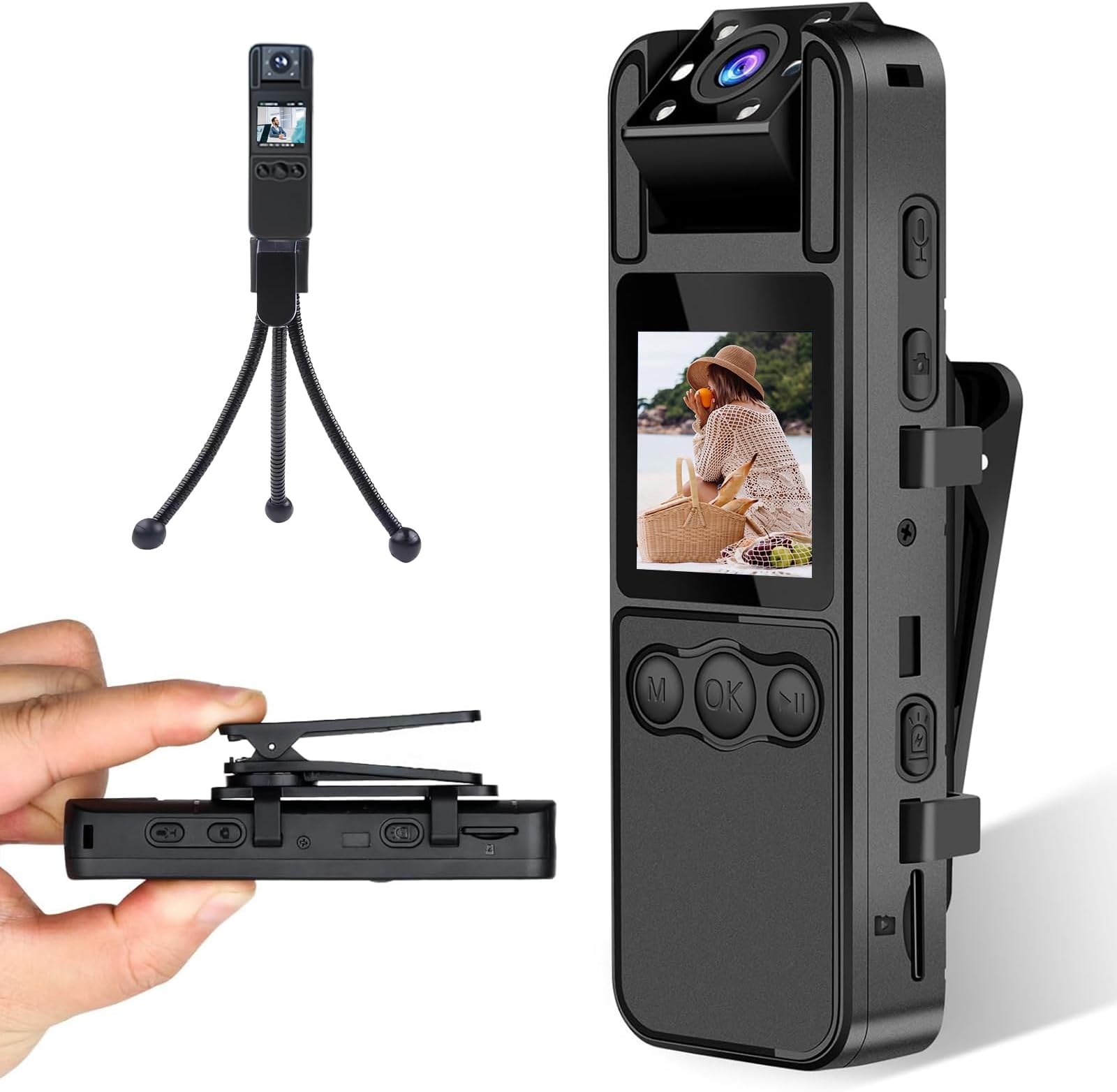 Amazon.co.jp: 【最進化4K 長時間録画の小型ビデオカメラ】 ボディ ハンディ 動画撮影用カメラ 1600mAh大容量 単独録音8 Foto & Idee Foto zu Amazon.co.jp: 【最進化4K 長時間録画の小型ビデオカメラ】 ボディ ハンディ 動画撮影用カメラ 1600mAh大容量 単独録音8