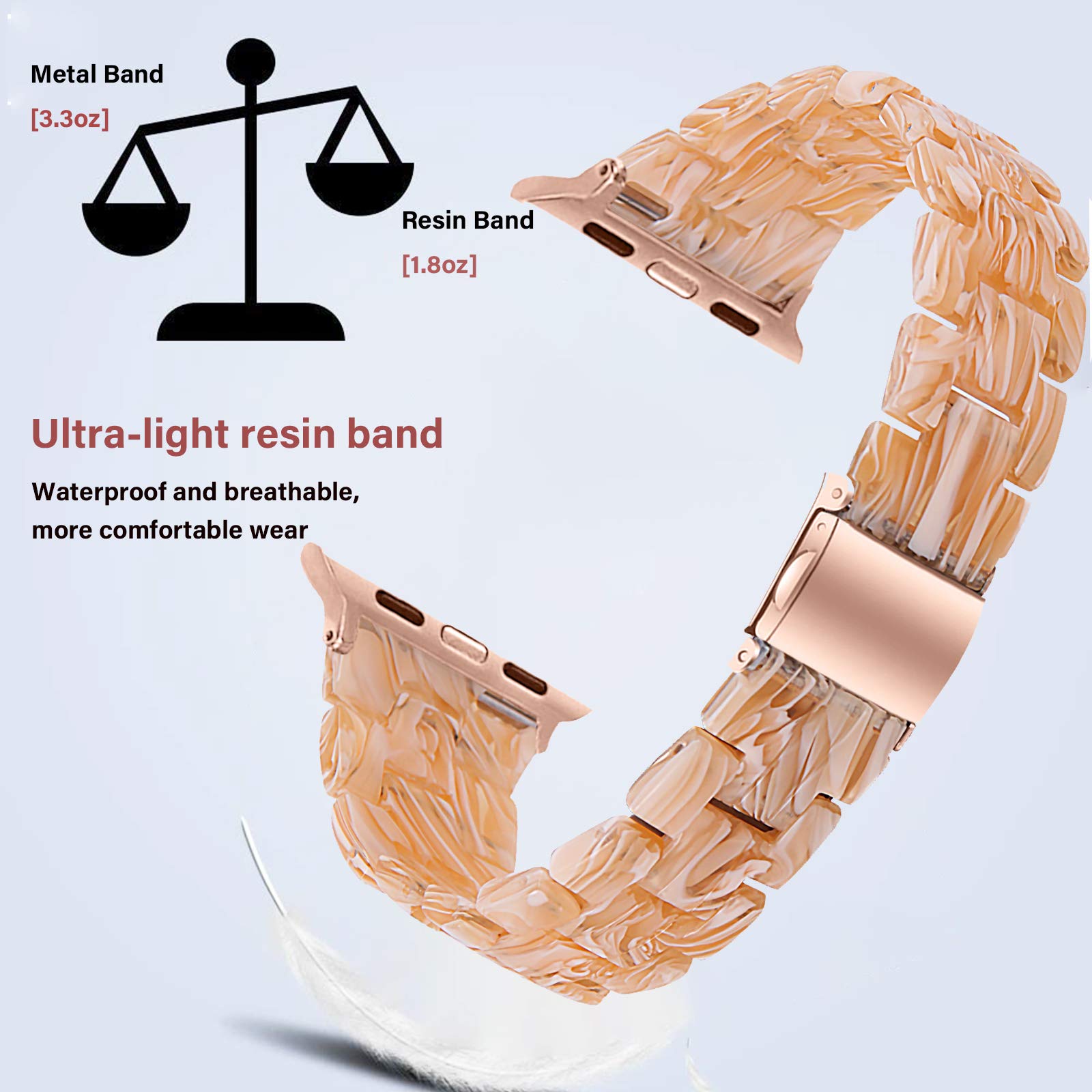 Bracelet Acier Inoxydable Miimall Pour Fitbit Sense/Versa 3 - Argent/Noir - Réglable 14-20.5cm