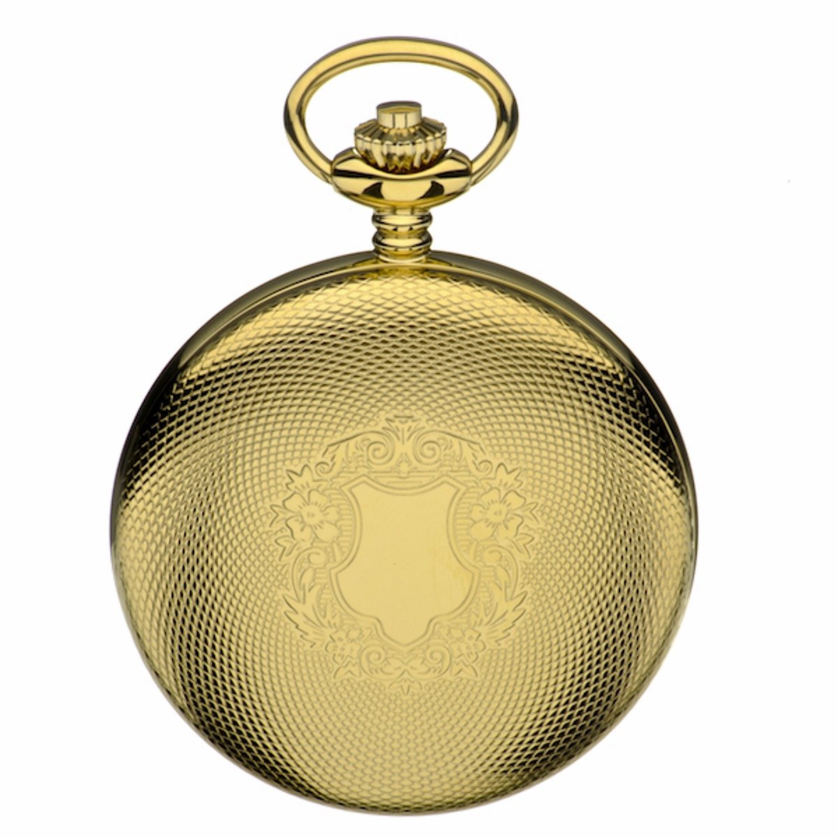 Mount RoyalGold Plated Hunter Pocket Watch, Mechanical. LWF_B10