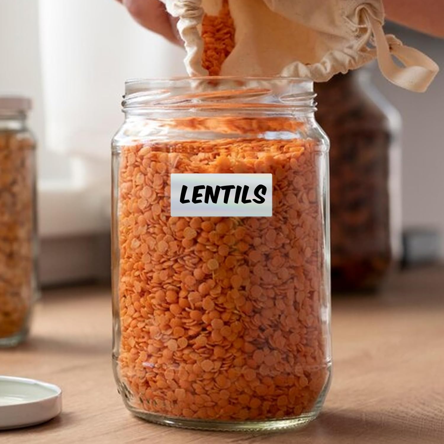 Silver Thermal Labels Vinyl 1 × 2 Inch Self-Adhesive Holographic Direct Printable Address Stickers Roll Waterproof Printer Decals for QR Code DIY Name Tag 200 PCS - Image 5