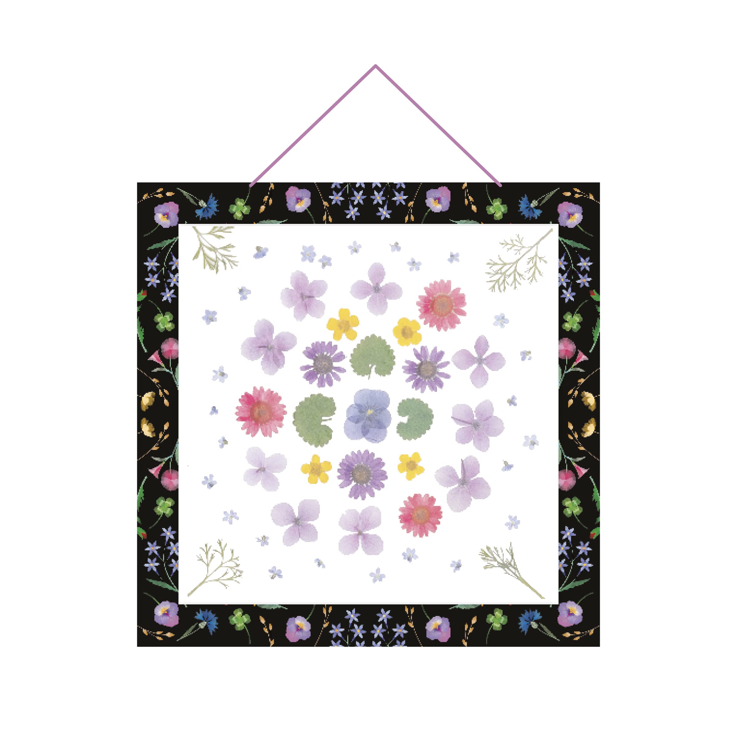 Janod - Kit Presse à Fleurs Enfant - 6 Activités à Réaliser - Les Ateliers Déco - Kit Loisir Créatif Enfant - Motricité Fine et Concentration - Dès 7 Ans, J07879