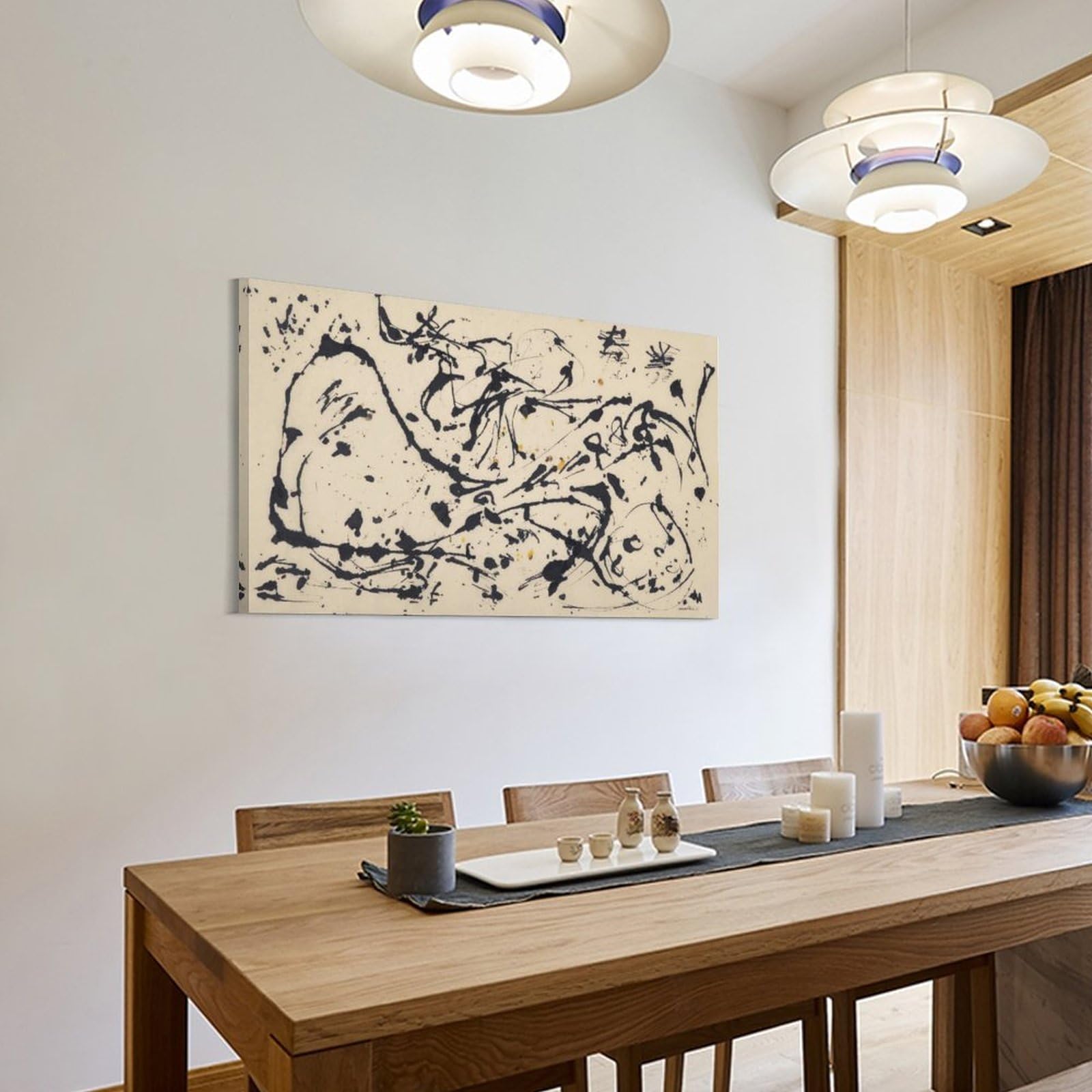 Amazon.com: Jackson Pollock Prints Poster Number 7, 1951 Abstract