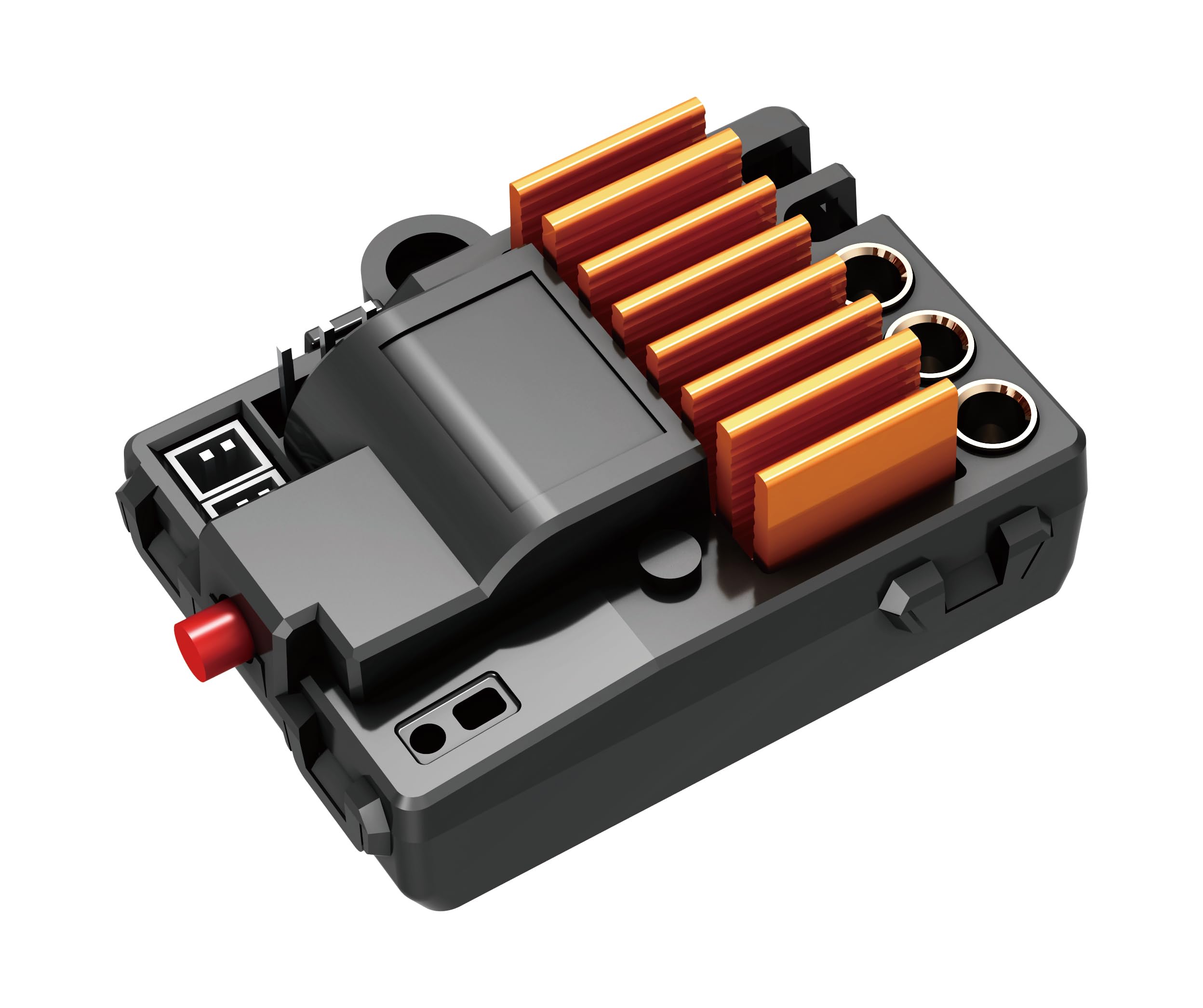 Womaqu RC Car Accessories Brushless Motor Electric Speed Controller 45A Smart 2S/3S ESC, Radio Control Vehicle Speed Controls for 14431 & 14412 & 14413 & 14411