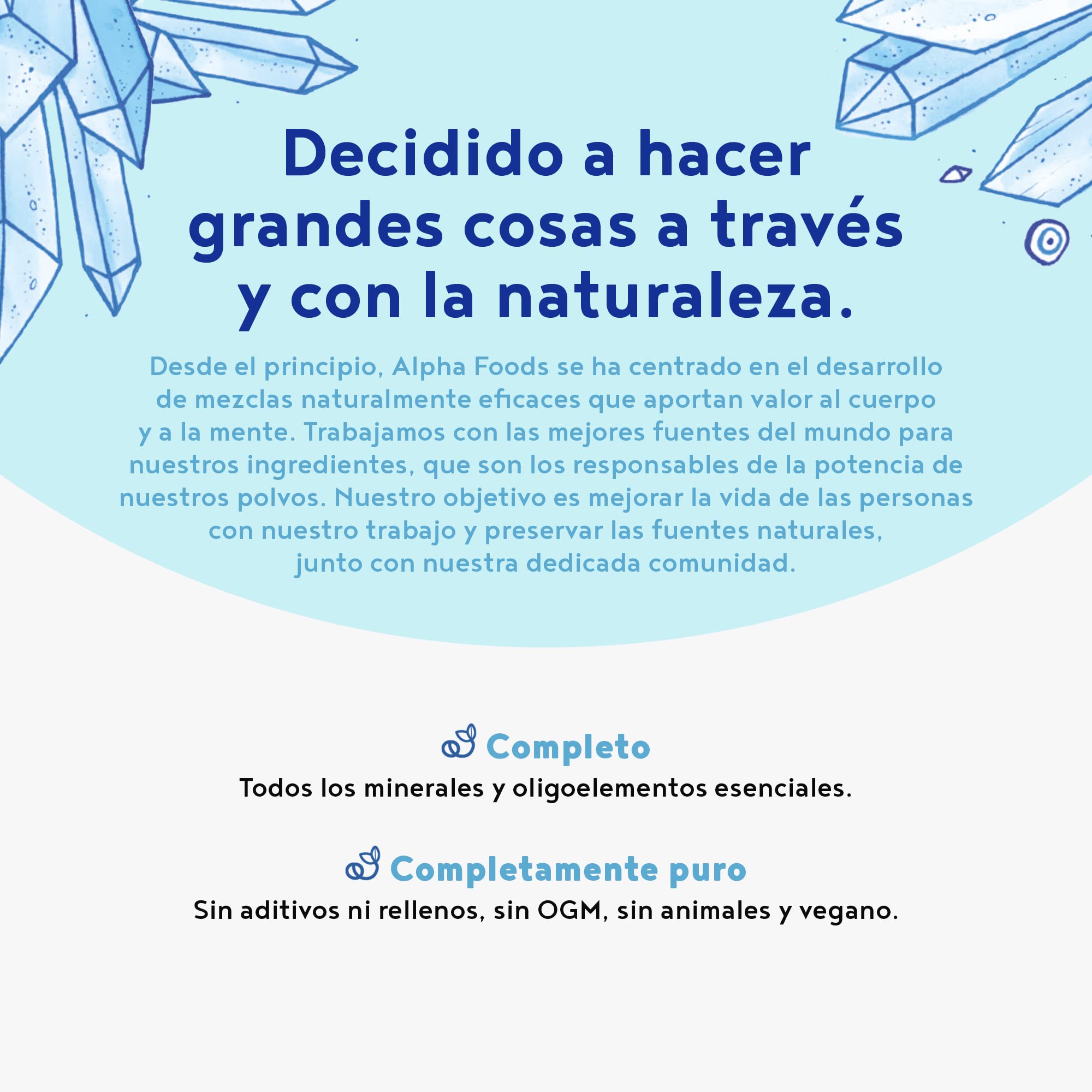 Minerales y Oligoelementos para Mejora de Metabolismo y Energía - Sin Sabor ni Aditivos - Complejo Mineral Natural con Esencia de Shilajit, Magnesio, Zinc, Potasio, Calcio y otros Minerales - 450gr