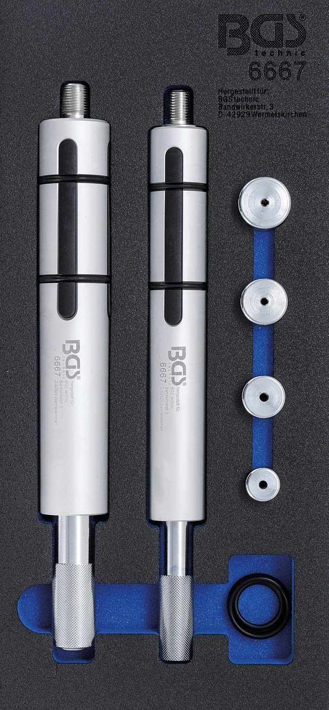 BGS 6667 | Modulo per carrelli portautensili 1/3: set di utensili per allineamento frizione | per camion | 6 pz.