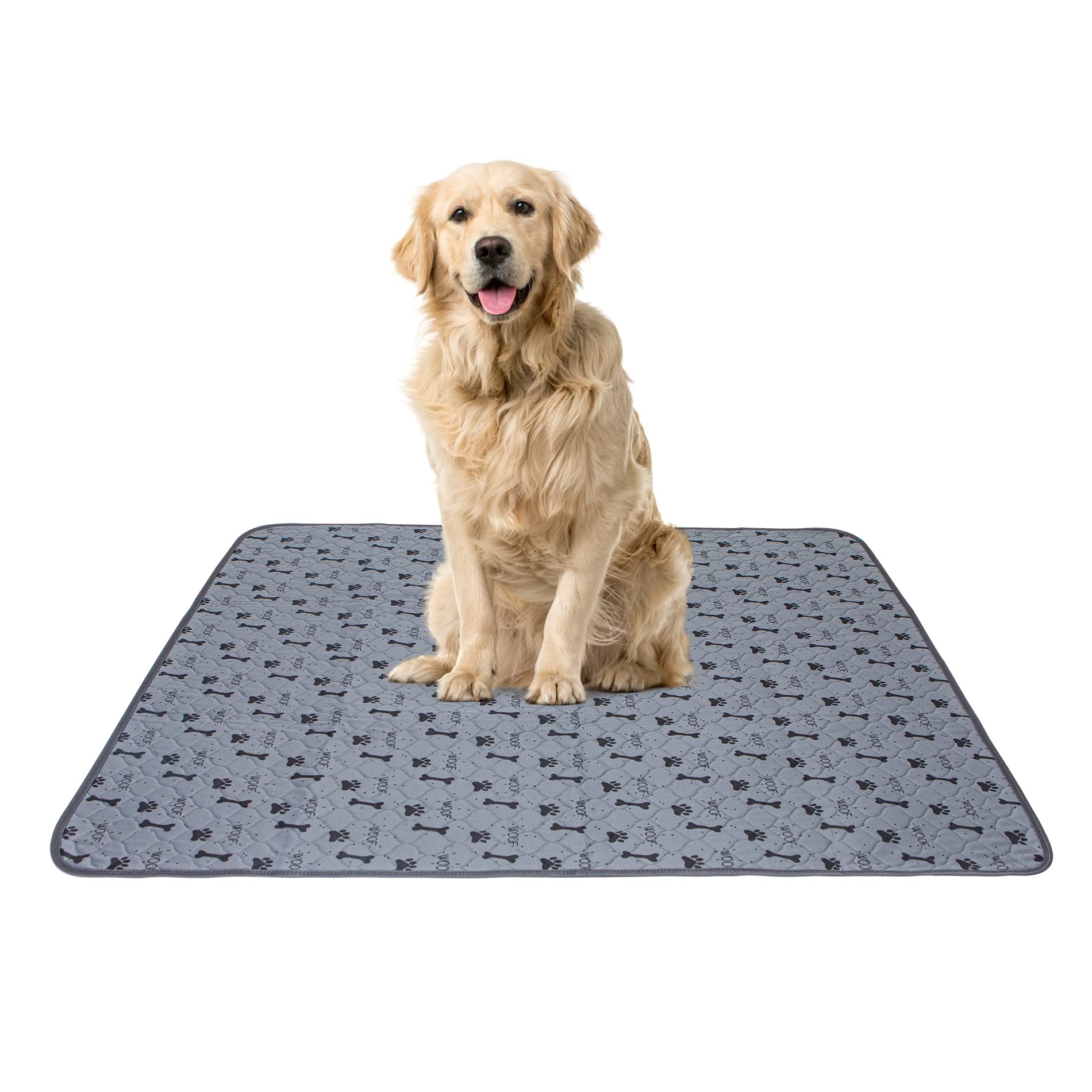 Washable Pee Pads for Dogs 31''x36''(2pack),Reusable Pet Pee Pads,Puppy Pads with Fast Absorbent,Waterproof and Non-Slip pet Training Pads ,Protective Pads for Dog Fences and Training