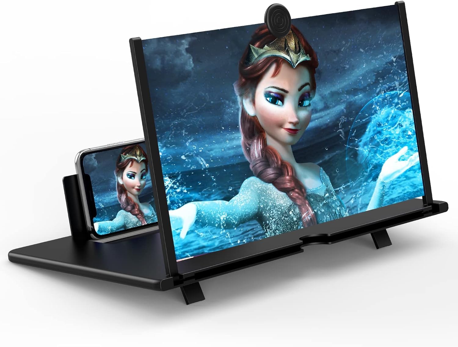 Smartphone-Bildschirmvergrößerer – 3-4x Vergrößerung, Faltbar, Leicht, Für Kinder & Senioren, Ideal Für Filme, Videos & Reisen – Kompatibel Mit Den Meisten Smartphones
