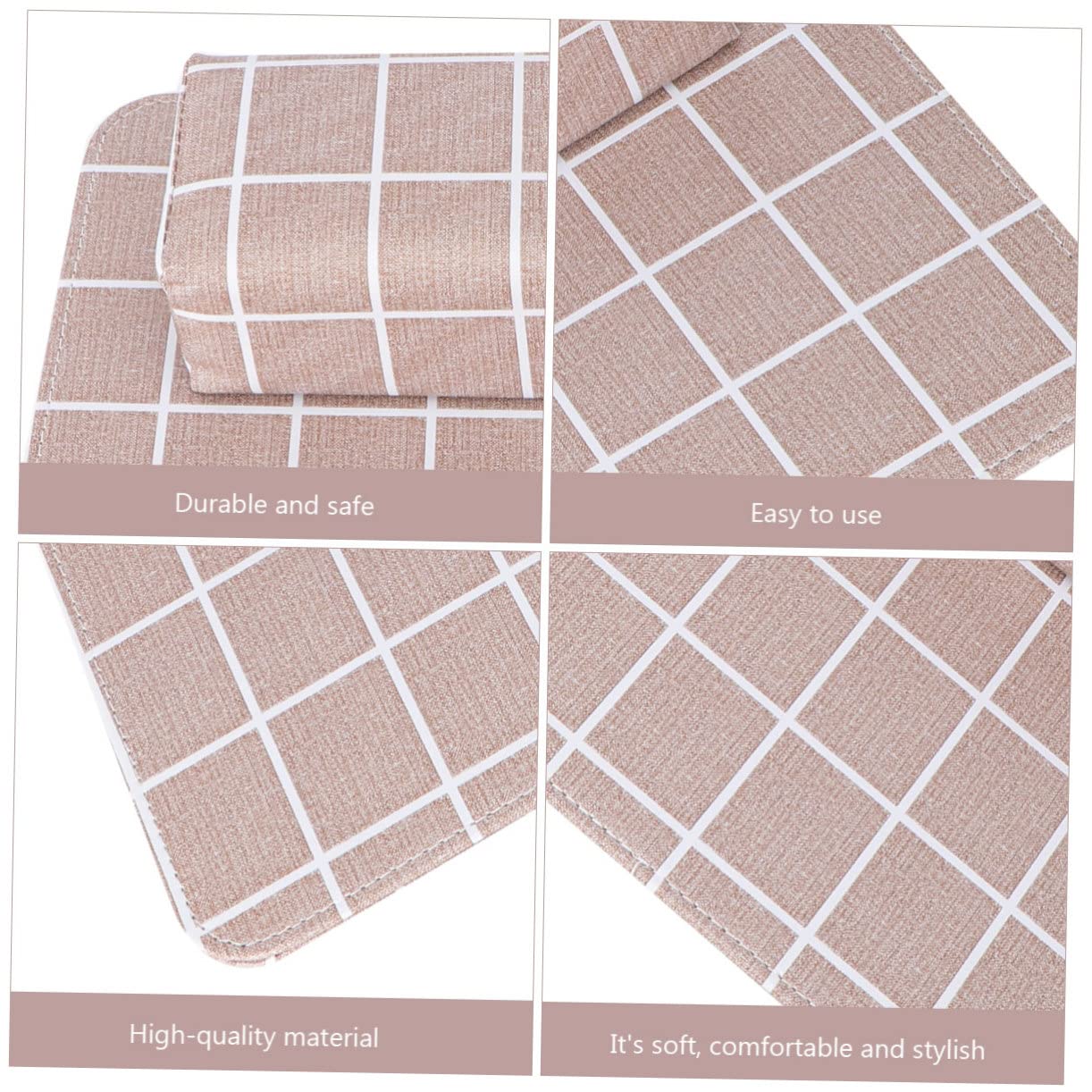 LIFKOME 1set Manicure Hand Pillow Set European Style Nail Making Cushion Soft Pu Mat for Nail Art Accessories and Home Use