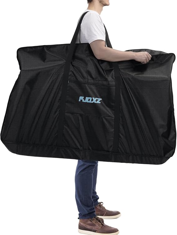 Bicycle Travel Bag Folding Bike Bag 26 inch 1680D Waterproof Bike Packing Bags Bicycle Travel Case Carrier Bag for Train Air Travel