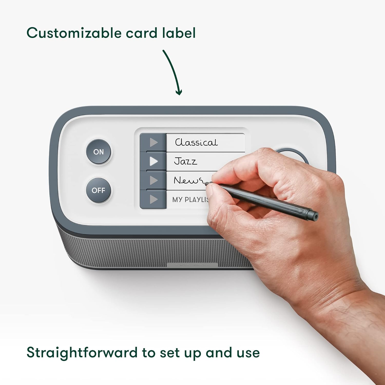 Buy Relish Simple Portable FM Radio and Music Player for Seniors