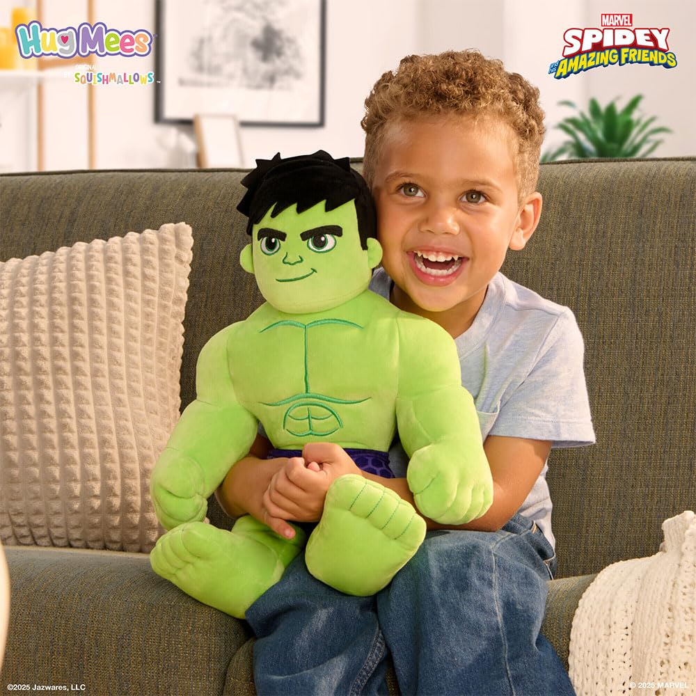 Spidey and his Amazon Friends "My Friend Hulk" Feature Plush - Features 15+ sound effects