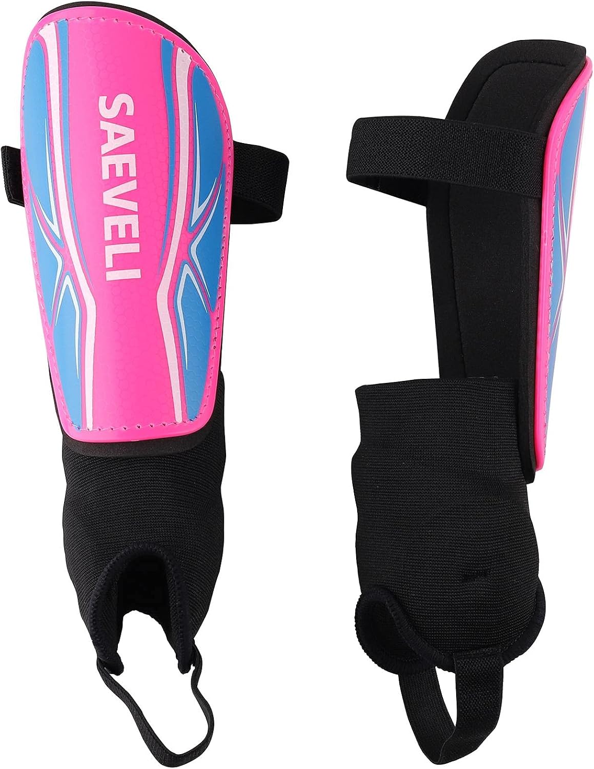 Soccer Shin Guards for Toddlers Kids Youth - Lightweight and Durable Shin Pads with Ankle Protection for Kids 2-14 Years Old Boys and Girls
