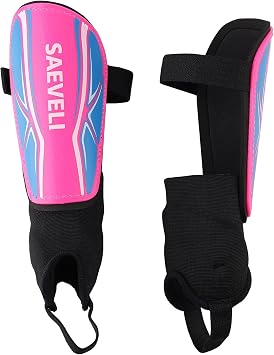 Soccer Shin Guards for Toddlers Kids Youth - Lightweight and Durable Shin Pads with Ankle Protection for Kids 2-14 Years Old Boys and Girls