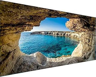 Large Landscape Diamond Art Kits for Adults - 5D Cave scenery Diamond Painting Kits for Adults, DIY Full Drill Cave scenery Diamond Art Painting Kits, Gem Art Kits for Wall Decor 27.5x15.7 Inch