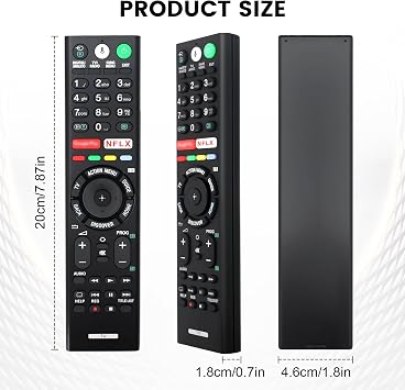 RMF-TX310E Replacement Remote Control Sony Replacement Universal Remote Control Sony Bravia with Voice Control and Bluetooth Compatible with All 4K UHD LED LCD HD Smart TVs Bravia TV
