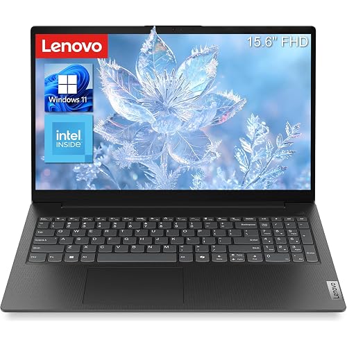 Lenovo Laptop Computer, Intel N100 Processor (2026 Edition), 15.6" FHD | 8GB DDR5 RAM, 512GB PCIe SSD, Portable Design & Long Battery Life, Ideal for College Student Everyday Use, Windows 11