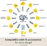 Vista 4 de Atlas máquina eléctrica para pastas, Plateado