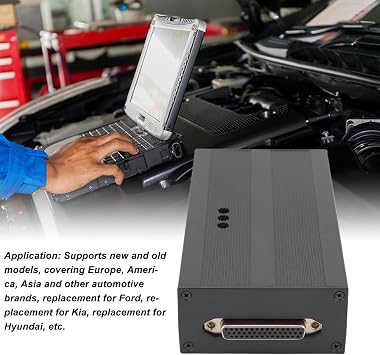 Automotive ECU Programmer Full Set, V87 Key Programming Tool Comprehensive Application, ECU Programming Tool, Simple Operation, Complete Protocols, Supports CAN K‑LINE J1850