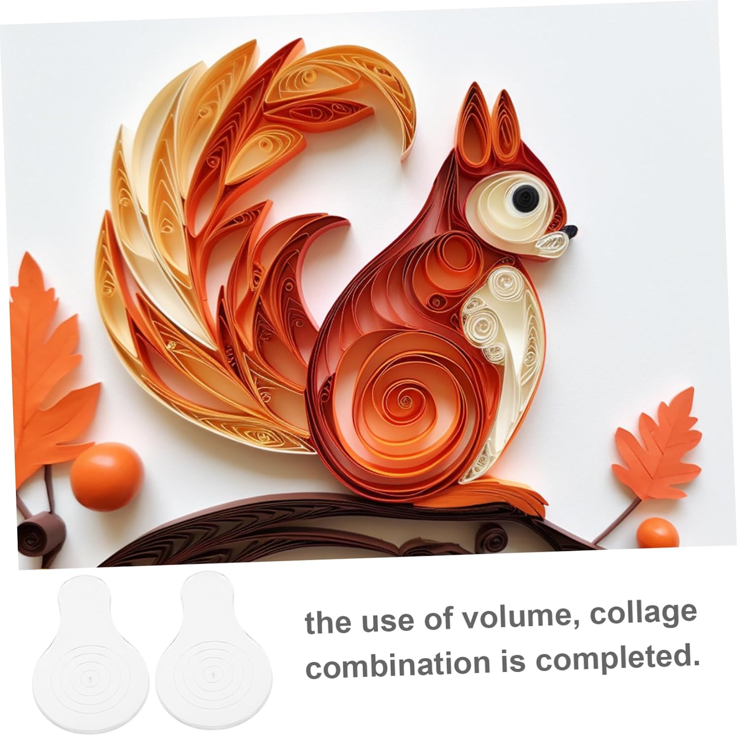 Hohopeti 4pcs Paper Rolling Craft Tool Reusable Curling Tool for Quilling for Art Card for Beginners Professionals