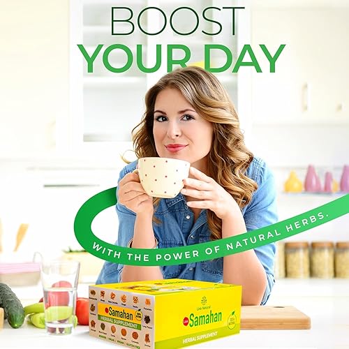 Miniatura 5 de Link 14 Herbs Samahan - Té con jengibre (100 bolsas)