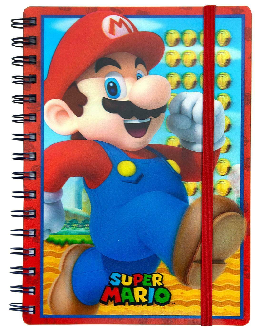 Pyramid International Super Mario 3D Wiro Notebook A5 Mario Cancelleria      Toy
