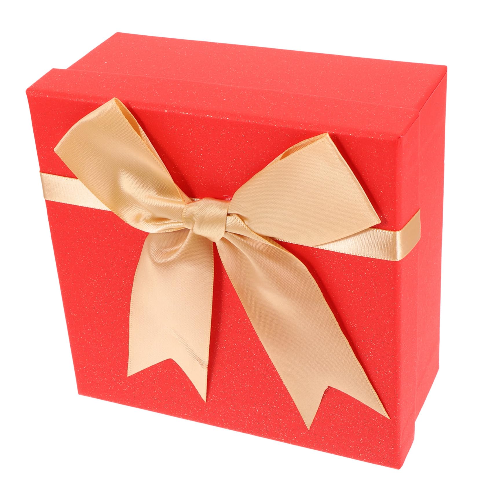 Healvian 5 Stück Geschenkkarton Rot Dekorative Verpackungsbox für Hochzeiten Partys und Besondere Anlässe Langlebig mit Schönem Schleifen Design für Gastgeschenke und Überraschungen